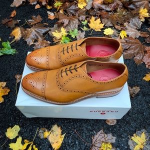 Grenson Matthew Toe Cap Oxford- Tan